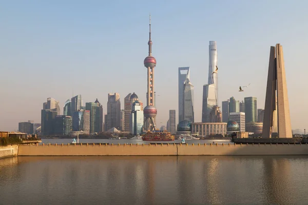 Shanghái Conocida Como Perla Asia París Del Este Una Ciudad —  Fotos de Stock