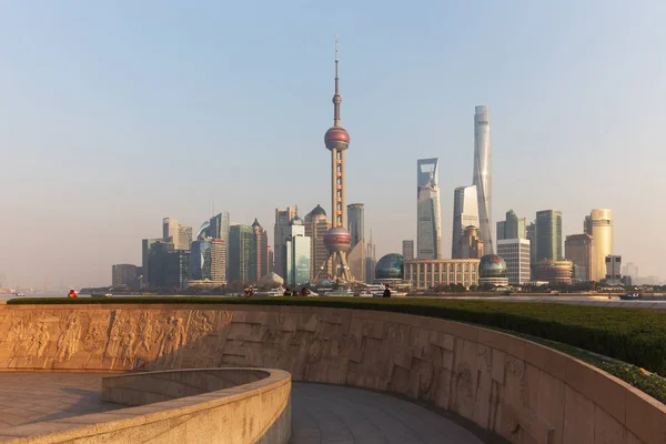 Shanghai Känd Som Pärlan Asien Och Paris Öster Det Stad — Stockfoto
