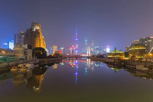 Shanghái Conocida Como Perla Asia París Del Este Una Ciudad —  Fotos de Stock