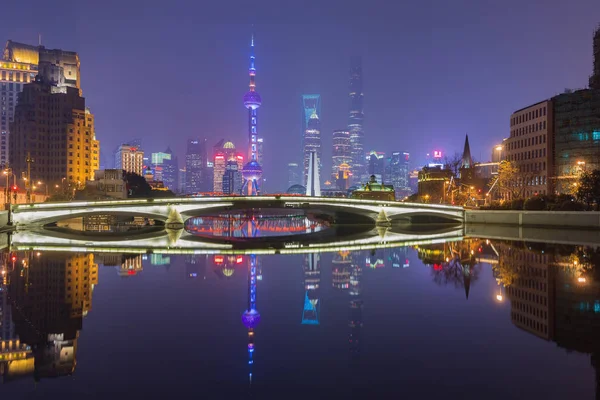 Shanghai Ismert Mint Ázsia Gyöngye Párizsi Kelet Város Ifjúság Kereskedelem — Stock Fotó