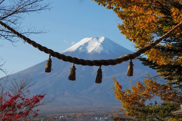 Detta Foto Sköts Från Området Runt Fuji Hösten Det Dags — Stockfoto