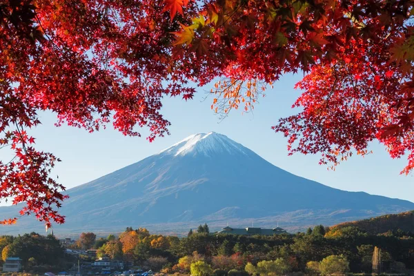 Tahle Fotka Byla Zastřelena Oblasti Kolem Fuji Podzim Načase Začít — Stock fotografie
