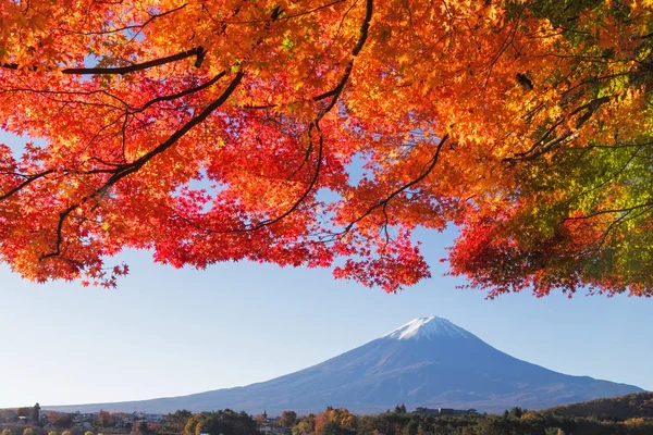 Detta Foto Sköts Från Området Runt Fuji Hösten Det Dags — Stockfoto