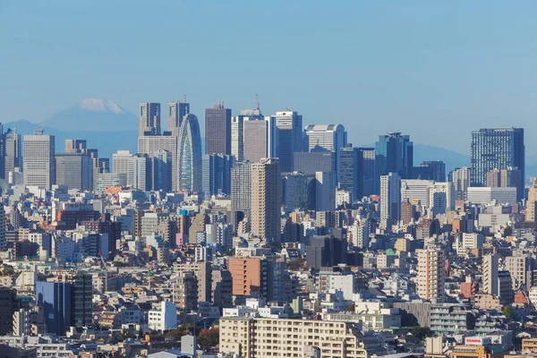 Fotoğraf Japonya Sermaye Şehir Olan Tokyo Şehrinden Vuruldu Tokyo Dünya — Stok fotoğraf