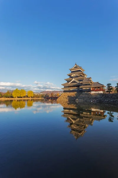 Kép Volt Lelőtték Matsumoto Castle Japán Kora Reggel Lágy Napfény — Stock Fotó