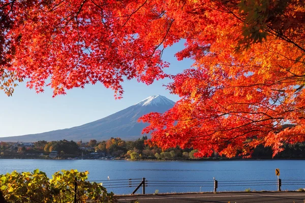 Zdjęcie Zostało Nakręcony Obszaru Wokół Fuji Jesienią Nadszedł Czas Aby — Zdjęcie stockowe