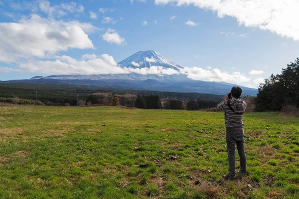 Esta Foto Fue Tomada Desde Área Alrededor Del Monte Fuji — Foto de Stock