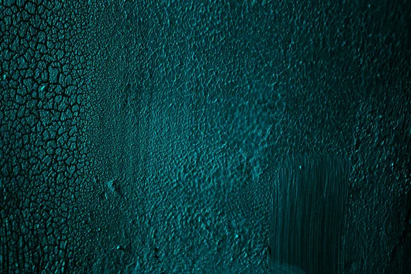 Abstract textured wall background in petrol — Stock Photo, Image