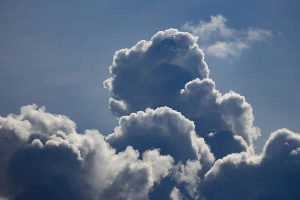 Clear Sky Dark Stormy Clouds — Stock Photo, Image