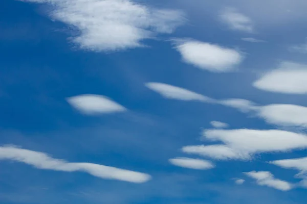 Fluffy Clouds Blue Sky — Stock Photo, Image