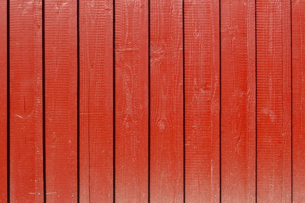 Texture Des Panneaux Bois Rouge Peint Frais — Photo