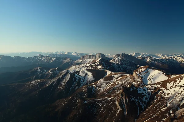 Snowy Peaks North Caucasus — Stock Photo, Image