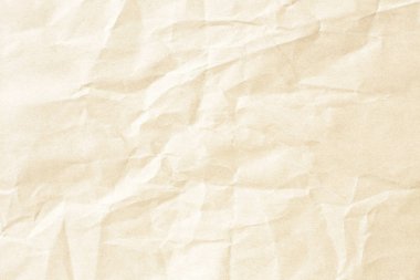 Eski kahverengi buruşmuş kağıt arkaplan dokusu