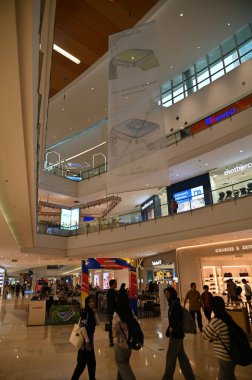 Kuala Lumpur, Malezya - 15 Eylül 2025: Selangor ve KL 'nin Ünlü Alışveriş Merkezleri