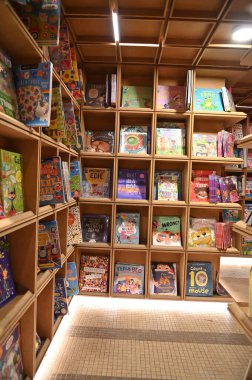 Kuala Lumpur, Malaysia - September 15, 2025: The BookXcess bookstore across multiple outlets in KL City, where books were arranged in a very modern and creative manner