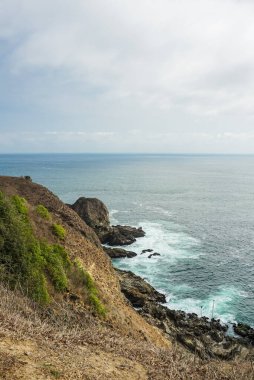 Doğu Java Endonezya 'daki Aşk Koyu' nda güzel bir akşam manzarası.