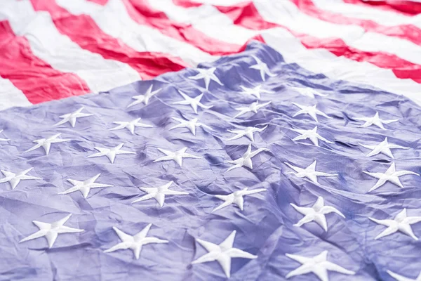 Bandera Estadounidense Por Usa Memorial Day Presidents Day Veterans Day —  Fotos de Stock