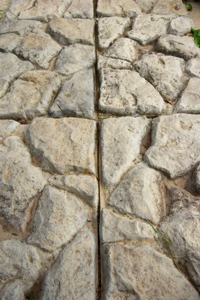 Background of floor tiles or gray stone walls. — Stock Photo, Image