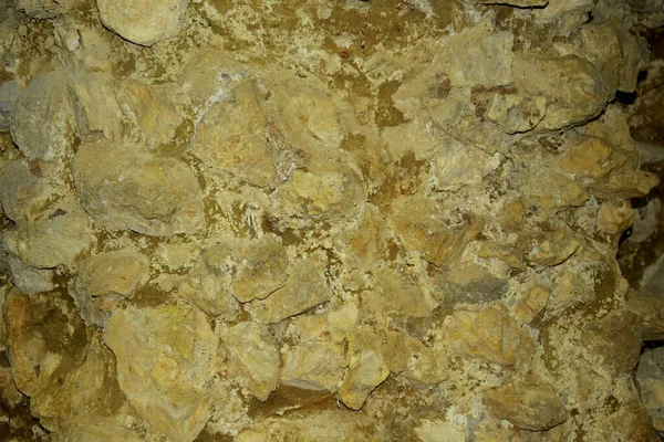 Γκρι Κίτρινο Φυσικό Υπόβαθρο Από Πέτρα Σκυρόδεμα Κίτρινο Πέτρα Υφή — Φωτογραφία Αρχείου