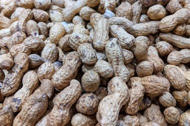 Kabuklu fıstık. Makro gıda fotoğraf yukarıdan yakın, backgr