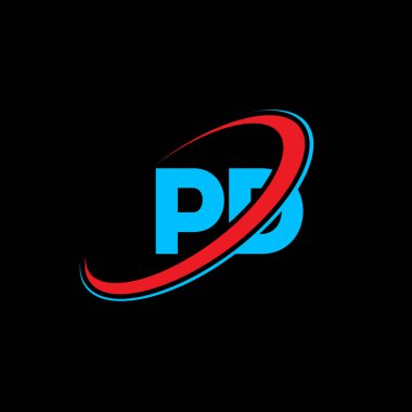 Polis Departmanı 'nın logo tasarımı. İlk harf PD bağlı daire büyük harfli monogram logo kırmızı ve mavi. Polis logosu, polis tasarımı. Polis, polis.