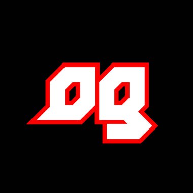 DG logo tasarımı, bilim-kurgu tarzında ilk DG harf tasarımı. Oyun, Esport, Teknoloji, Dijital, Topluluk veya İş için DG logosu. D G spor modern Italic alfabe yazı tipi. Tipografi kentsel yazı tipleri.
