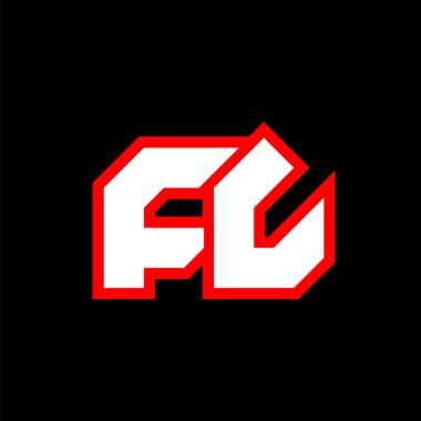 FL logo tasarımı, ilk FL harf dizaynı bilim-kurgu tarzında. Oyun, Esport, Teknoloji, Dijital, Topluluk veya İş için FL logosu. F L spor modern Italic alfabe yazı tipi. Tipografi kentsel yazı tipleri.