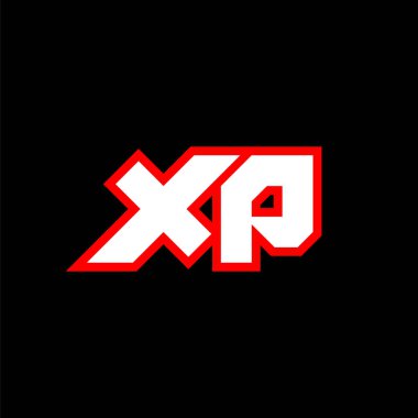 XP logo tasarımı, ilk XP harf dizaynı bilim-kurgu tarzında. Oyun, Esport, Teknoloji, Dijital, Topluluk veya İş için XP logosu. X P spor modern Italic alfabe yazı tipi. Tipografi kentsel yazı tipleri.