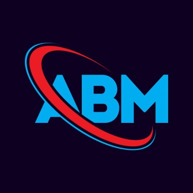 ABM harf logo tasarımı