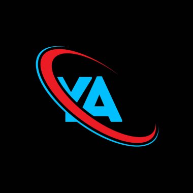 Evet. Bir harf logosu tasarımı. İlk harf YS bağlı daire büyük harfli monogram logo kırmızı ve mavi. YS logosu, Y tasarımı. Evet, evet.