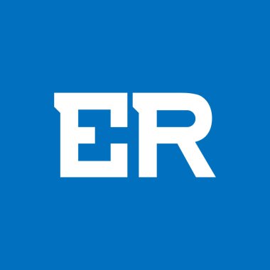 Acil servis logo tasarımı. Şirket logosu için acil servis logosu tasarımı. Şey logo. er harfi.