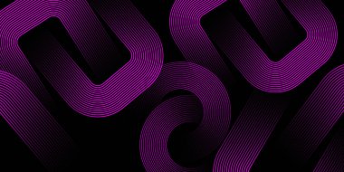 Modern dijital projeler için dairesel ve geometrik şekillere sahip soyut gradyan arkaplan tasarımları