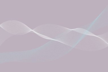 Sancak, poster, iletişim, bilim, müzik, yapay zeka teknolojisi, dijital arkaplan konsepti için beyaz zemin üzerinde izole edilmiş, dinamik akışkan Vector dalga çizgilerinin soyut arka planı,