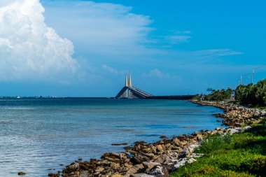 Tampa Körfezi 'ndeki bir parkta inanılmaz bir su manzarası var..