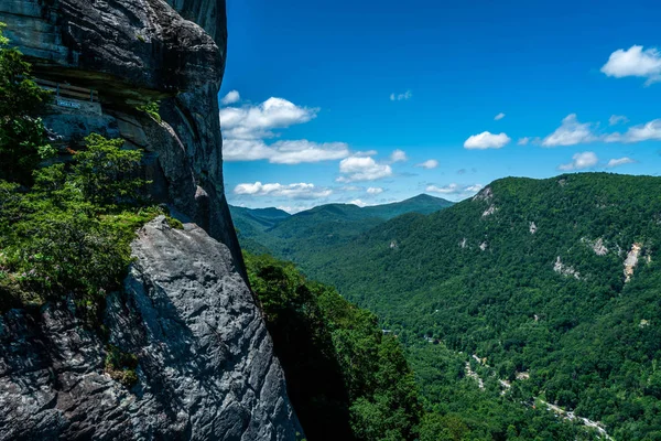 Gran Parte Belleza Que Verá Desde Senderismo Hasta Cima Chimney — Foto de Stock