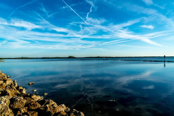 Csodálatos Szépség Terra Ceia Vízi Természetvédelmi Nyugat Közép Floridában — Stock Fotó
