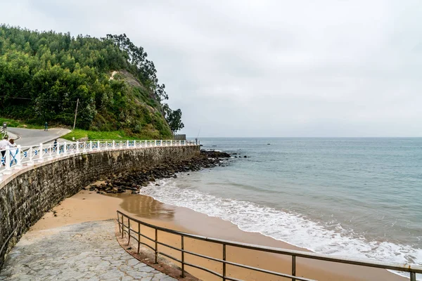 Ciudad Ribadesella España Lugar Muy Popular Entre Los Surfistas — Foto de Stock