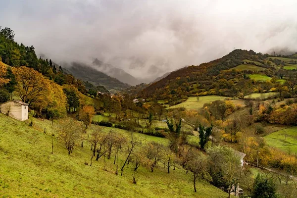 Santa Cristina Lena Una Iglesia Prerrománica Provincia Asturias España Con —  Fotos de Stock