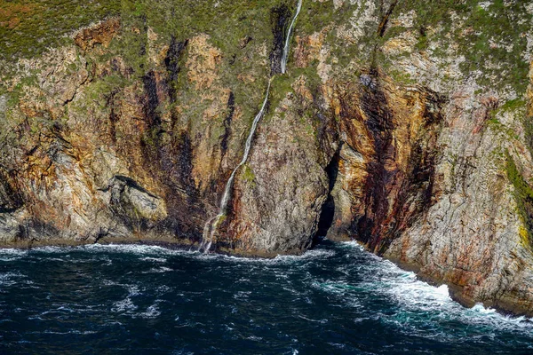 Скелі Ліги Слів Північному Узбережжі Ірландії Окрузі Донегал — стокове фото