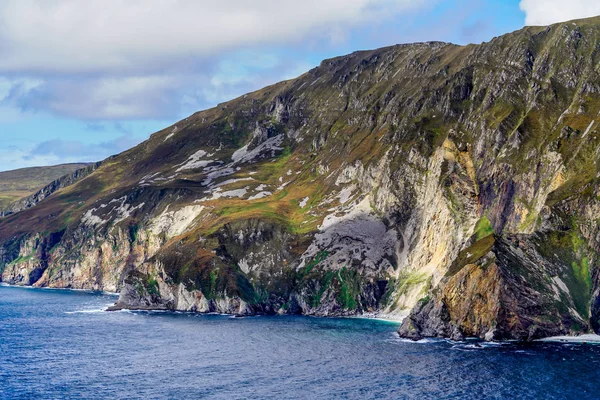 Kliffen Van Slieve League Aan Noordkust Van Ierland Donegal County — Stockfoto