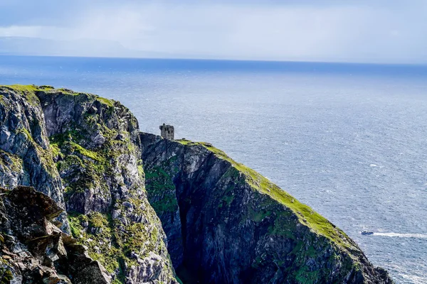 Βράχοι Του Slieve League Στη Βόρεια Ακτή Της Ιρλανδίας Στην — Φωτογραφία Αρχείου