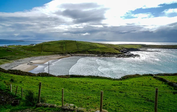 Uno Sguardo Allo Straordinario Paesaggio Della Contea Donegal Nell Irlanda — Foto Stock