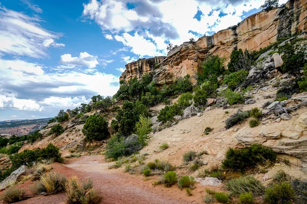 Parque Monumento Nacional Colorado Tiene Algunas Las Formaciones Rocosas Más — Foto de Stock