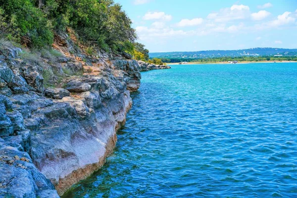 Lake Travis Buurt Van Austin Texas Een Geweldige Plek Genieten — Stockfoto