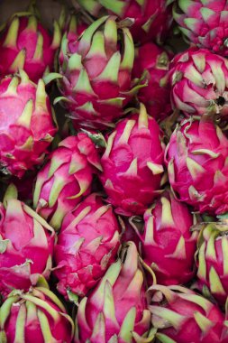 pembemsi Dragon meyve yakın çekim. Seçici odak