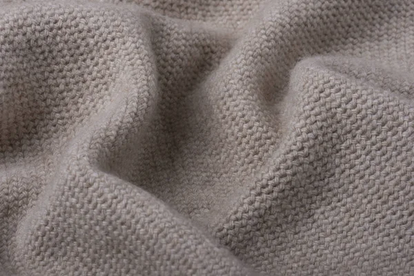 Soft Natural Wool Texture Background Selective Focus — Stock Photo, Image