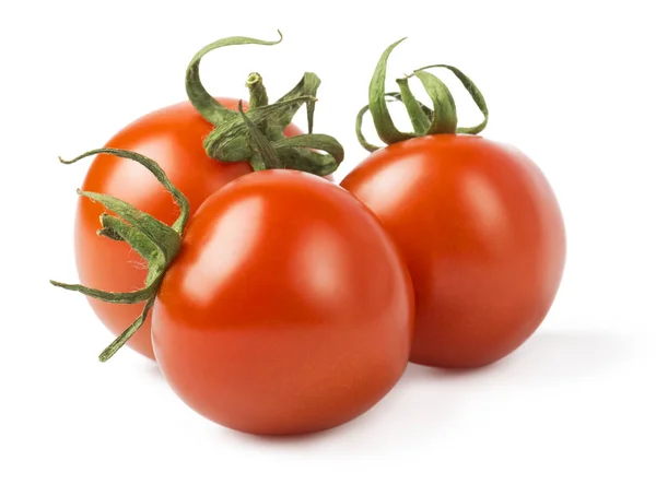 白い背景に隔離されたトマト — ストック写真