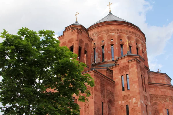 Вірменська Апостольська Церква Москві — стокове фото