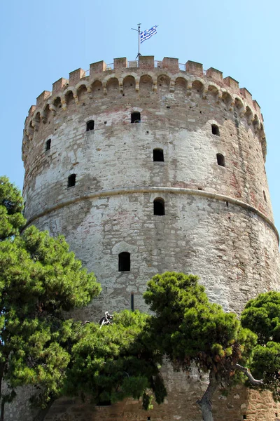 White Tower Thessaloniki City Greece — Stock Photo, Image
