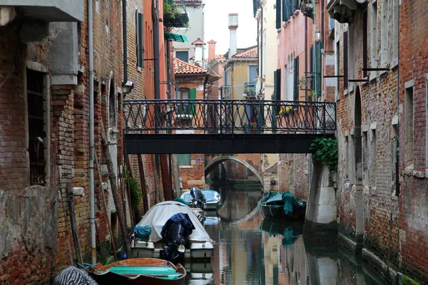 Bridge Canal Venice Italy — Stock Photo, Image